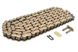 Lant o-ring Cross 420, 136 zale de culoare de aur