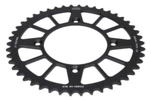 Pinion spate aluminium, tip lanț: 520, număr dinți: 46 (negru), compatibil: KTM FREERIDE 250 2014-2017