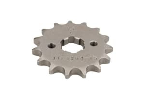 Pinion față oțel, tip lanț: 428, număr dinți: 15, compatibil: HONDA CBF, CBR, CLR, XLR, XR; KYMCO QUANNON, ZING II 125/150 1998-2017