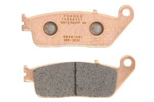 Plăcuțe de frână spate, utilizare: route, material: sinter-ST, 102,1x39,1x9,8mm compatibil: BMW C; CAGIVA NAVIGATOR; DAELIM ROADWIN, VL; HONDA CB, CBF, CBR, FJS, FMX, VFR; INDIAN CHIEF 125-1811 1990-2019