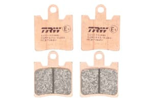 Plăcuțe frână față, utilizare: route, material: sinter-SV, 53,4x44,5x8,6mm compatibil: SUZUKI AN; TRIUMPH TROPHY; YAMAHA FJR, XV 250-1900 1998-2017