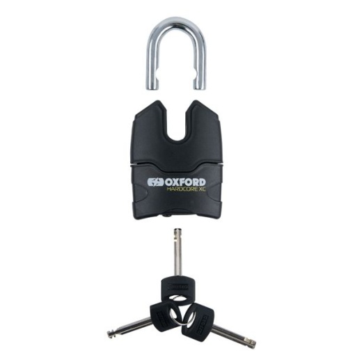 Protectie impotriva furtului HARDCORE XL OXFORD negru 2000mm grosime lant 13mm - Img 2
