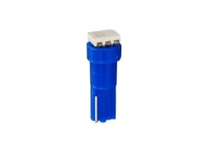 Bec LED, 2pcs, T5W, 12V, max. 0,24W, light colour blue, socket type W2X4,6D, uz pe circuit, for vehicles without CAN-Bus