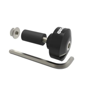 Capace ghidon BarEnds 1 CNC 13; 18 colour: Black, (ghidon 22mm)