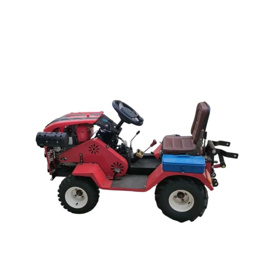 Mini Tractor Terro 4x2, motor Diesel 18 cp monocilindru, racire pe aer, cuplaj hidraulic - Img 5