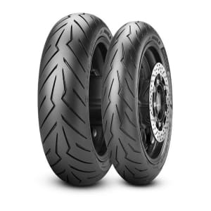 [2903500] Anvelopă Scooter/Moped PIRELLI 100/90-12 TL 64P DIABLO ROSSO SCOOTER SC Față