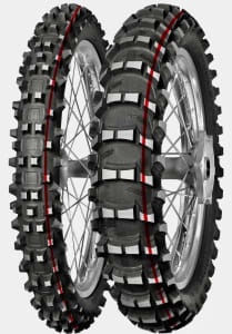 Anvelopă Moto Cross/Enduro MITAS 120/80-19 TT 63M TERRA FORCE - MX SAND red Spate