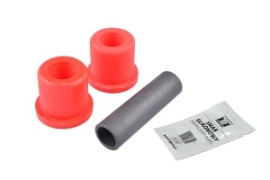 Bucsa din poliuretan, 1pcs, fata bottom swingarm, Stanga/Dreapta, spate, hardness: 80 Sha, DO NOT PRESS OUT OUTER SLEEVE FROM SOCKET; compatibil: HYUNDAI TERRACAN; MITSUBISHI L200, PAJERO II 2.0-3.5 12.90-