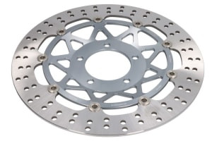 Disc frână flotant față, 320/78x5mm 5x100mm, diametru gaură de centrare 10,5mm, spacing 17,5 compatibil: TRIUMPH DAYTONA 1050/1050 (ABS)/1050 (Sport)/1050R/1050SE/1050SE (ABS)/1050ST/955/955i 2001-201