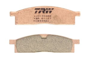 Plăcuțe frână față, utilizare: offroad, material: sinter-SI, 22x82,6x7,2mm compatibil: KAWASAKI KLE; YAMAHA DT, YZ 50-250 1986-2020