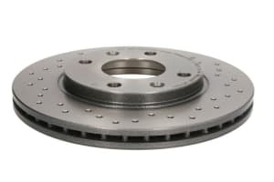 Disc de frana, BREMBO Xtra, 1pcs, Perforat, fata ; Stanga/Dreapta, outer diameter 247 mm, thickness 20,4 mm, compatibil: CITROEN AX, SAXO, XSARA, XSARA/HATCHBACK, XSARA/KOMBI, ZX 1.1-Electric 03.91-08.13