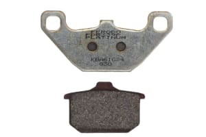 Plăcuțe de frână inferior/spate, utilizare: route, material: platinum-P, 111x51x9,4mm compatibil: KAWASAKI EL, EN, GPZ, GTR, VN, Z, ZL, ZX 250-1500 1983-2000