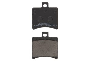 Plăcuțe de frână spate, utilizare: road-small motorcycle/scooters, material: eco friction-EF, 51,1x53,5x9,5mm compatibil: APRILIA ATLANTIC, LEONARDO, RS, SCARABEO, SPORTCITY, SR; BENELLI BN 50-300 1998-2015