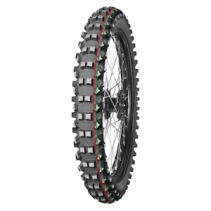 Anvelopă Moto Cross/Enduro MITAS 80/100-12 TT 50M TERRA FORCE-MX SM WIN FRIC WHITE STRIPE Spate NHS