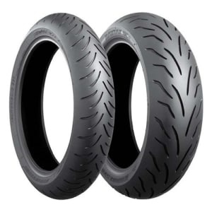 Anvelopă Scooter/Moped BRIDGESTONE 110/80-14 TL 53P SC1 Spate