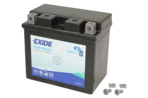 Baterie AGM/Starting EXIDE 12V 6Ah 100A R+ Maintenance free 113x70x105mm Started YTZ7-BS fits: APRILIA RS4; ARCTIC CAT DVX; BMW G, HP4, S; E-TON GT, RX4, RXL VIPER, SS 50-1000 1984-2022