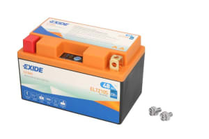 Baterie Lithium-ion EXIDE 12V 4Ah 230A L+ Maintenance free 150x87x93mm Started ELTZ10S fits: BMW S; HONDA CB, CBF, CBR, VT; KTM ADVENTURE, DUKE, ENDURO, LC4, SM, SMC 200-1078 2000-2015