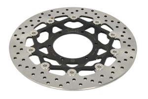 Disc frână flotant față, 296/94x5mm 6x110mm, diametru gaură de centrare 6,5mm, spacing 0 compatibil: HONDA CBR 600F/600FA (ABS)/600FS (Sport) 2001-2012