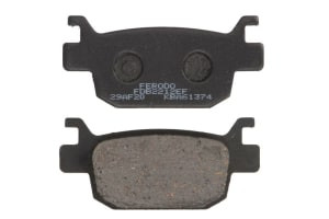 Plăcuțe de frână inferior/spate, utilizare: road-small motorcycle/scooters, material: eco friction-EF, 81,8x81,8x9,6mm compatibil: BENELLI BN, TORNADO; HONDA FES, NSS, SH 125-302 2007-2019