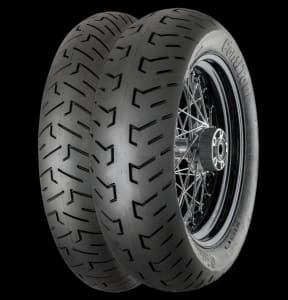 [02402870000] Anvelopă Moto Chopper/Cruiser CONTINENTAL 150/90-15 TL 80H ContiTour (Wzmocniona) Spate