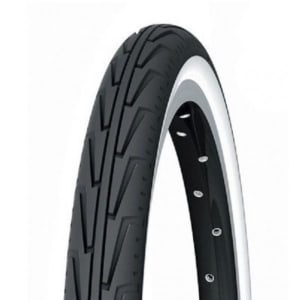 [158417] Anvelopă Bicicletă MICHELIN 450A CONFORT (eTRTO size 37-390) CITY'J WHITE (TPI 3X22) ACCESS LINE tube type Sidewall WHITE