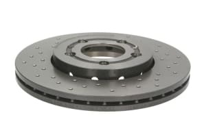 Disc de frana, BREMBO Xtra, 1pcs, Perforat, fata ; Stanga/Dreapta, outer diameter 256 mm, thickness 22 mm, compatibil: AUDI A1, A2, A3; SEAT CORDOBA, IBIZA III, IBIZA IV, IBIZA IV SC, IBIZA IV ST 1.0-2.3 09.96-