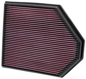 Filtru de aer sport (dł.: 314mm, szer.: 257mm, wys.:30mm) compatibil: BMW X3 (E83), X3 (F25), X4 (F26) 1.6/2.0/3.0 07.05-03.18