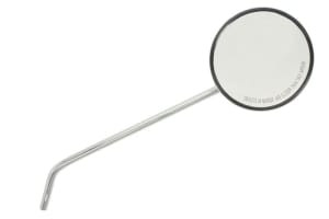 Oglindă (right, thread diametru: 10, culoare: silver, omologare: da, prindere in ghidon) compatibil: PIAGGIO/VESPA PX 125 1998-1998