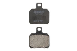 Plăcuțe de frână față/spate, material: organic, 54x51x7,5mm compatibil: APRILIA RSV, SL, TUONO; BENELLI TNT, TREK; BIMOTA DB; CAGIVA RAPTOR; CPI GTR; DERBI GP1, GPR 50-1290 1990-2017