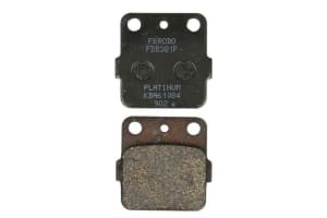 Plăcuțe de frână spate, utilizare: route, material: platinum-P, 46x45x7,3mm compatibil: ARCTIC CAT DVX; HONDA ATC, TRX; HUSQVARNA WR; KAWASAKI KEF, KFX, KSF, KVF, KX, KXF, KXT; KYMCO MXU 65-660 1983-2014