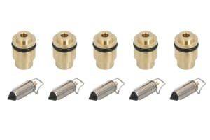 Supapa ac carburator (with a socket, cantitate:5pcs) compatibil: SUZUKI DR, GN, LS, SP 250/500/650 1981-2004