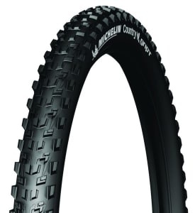 Anvelopă bicicletă MTB Leisure MICHELIN 26X2.10 (eTRTO size 54-559) COUNTRY GRIP'R (TPI 3X30) ACCESS LINE tube type Sidewall BLACK