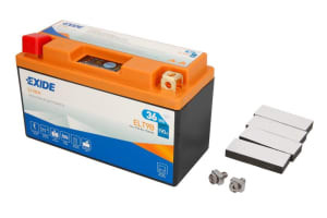 Baterie Lithium-ion EXIDE 12V 3Ah 190A L+ Maintenance free 150x65x92mm Started ELT9B fits: BETA ALP, M4; KYMCO QUANNON; SUZUKI DR-Z; TRIUMPH DAYTONA; YAMAHA TT-R, XC, YP 125-675 1996-2010