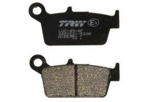 Plăcuțe frână față/spate, utilizare: offroad/route/scooters, material: organic, 36,1x74,9x9,5mm compatibil: CPI SAHEL; GAS GAS EC, FSE, FSR, MC, PAMPERA, SM; HONDA CR, CRE, CRF, CRM, NSR 50-650 1987-2017