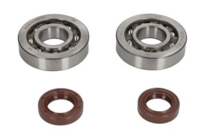 Rulment principal arbore cotit compatibil: APRILIA MOJITO, SCARABEO, SPORTCITY, SR; DERBI ATLANTIS, BOULEVARD, GP1, VARIANT; GILERA EASY MOVING, RUNNER, RUNNER SP, STALKER, STORM, TYPHOON 50 1992-2014