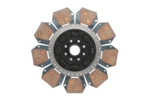 Disc ambreiaj ceramica (330mm; 9) se potrivește: MERCEDES UNIMOG, 1000 OM353.940-OM366.984 03.76-