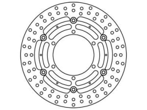 Disc frână flotant față, 305/118x5mm 6x134mm, diametru gaură de centrare 9mm, spacing 0 compatibil: BMW K, K1, R 100 RS (16V)/1000/1100LT/1100R/1100RS/1100RT/850R/850RT 1989-2001