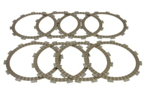 Discuri frictiune ambreiaj compatibil: GILERA RC, SATURNO, XRT; HONDA CB, CJ 250-600