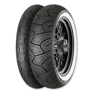 DOT22 [2403020000] Anvelopa moto chopper/cruiser CONTINENTAL 130/70-18 TL H ContiLegend Front WW (WHITE WALL)