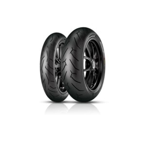 Anvelopă Moto Sport PIRELLI 200/50ZR17 TL 75W DIABLO ROSSO II Spate