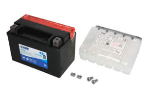 Baterie AGM/Dry charged with acid/Starting EXIDE 12V 8Ah 120A L+ Maintenance free electrolyte included 150x87x105mm Dry charged with acid YTX9-BS fits: AEON COBRA 25-1000