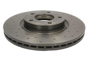 Disc de frana, BREMBO Xtra, 1pcs, Perforat, fata ; Stanga/Dreapta, outer diameter 300 mm, thickness 25 mm, compatibil: MAZDA 3, 5 1.6D-2.3 10.03-