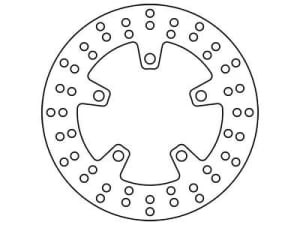 Disc frână fix spate, 220/89x5mm 5x110mm, diametru gaură de centrare 10,5mm compatibil: SUZUKI GSX-R, SV, TL 1000/1000A/1000R/1000S/600/650/650S/750 1996-2016