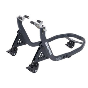 Stand Moto ZERO-G DOLLY 250 for motorcycles; roata față (colour: black)