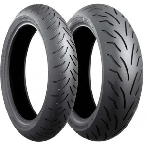 [8030] Anvelopă Scooter/Moped BRIDGESTONE 80/90-14 TL 40P SC1 Față