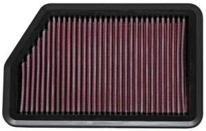 Filtru de aer sport (dł.: 257mm, szer.: 165mm, wys.:22mm) compatibil: HYUNDAI CRETA, ELANTRA IV, ELANTRA V, I30, I40 I, I40 I CW, IX35; KIA CARENS II, CARENS III, CARENS IV, CEE'D 1.0-2.0D 07.02-