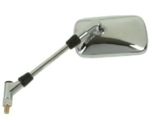 Oglinda (stânga, diametru braț: 10, dreapta, chrome, montaj pe ghidon) compatibil: SUZUKI AN, GSF, GSX, GZ, SV, TU 125-1400 1980-2012