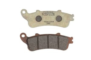 Plăcuțe de frână inferior/spate, utilizare: route, material: platinum-P, 115,6x41x9,4mm compatibil: DUCATI MONSTER; HONDA CBR, FES, FJS, GL, ST, XL; PEUGEOT SV 125-1800 1996-2019