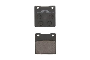 Plăcuțe de frână spate, utilizare: road-small motorcycle/scooters, material: eco friction-EF, 53x53x9mm compatibil: KAWASAKI ZRX, ZX-12R, ZXR, ZZR; SUZUKI GS, GSF, GSX, GSX-R, RF, RG, SV 250-1300 1983-2010