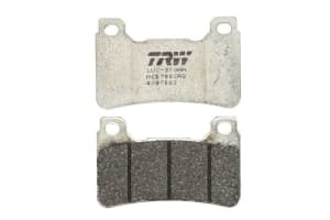 Plăcuțe frână față, utilizare: racing, material: carbon-CRQ, 46,71x74,1x7,8mm compatibil: HONDA CB, CBR 600/1000 2003-2016